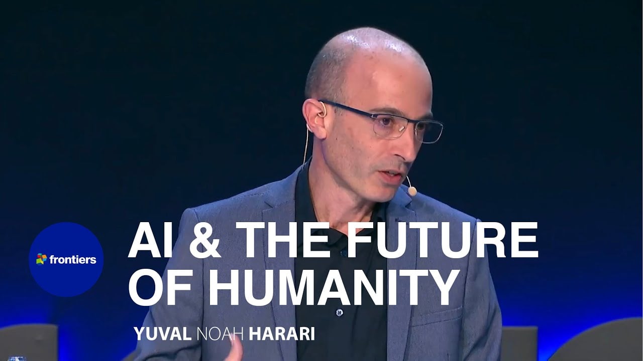 AI and the future of humanity | Yuval Noah Harari at the Frontiers Forum — video